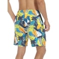 thumbnail image 4 of RELLECIGA Men's Swim Trunks Quick Dry Board Shorts with Pockets Bathing Suits, 4 of 7