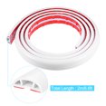 thumbnail image 3 of Uxcell 6.6ft Floor Cord Cover Cable Protector 0.4" W x 0.24" H Cable Management White, 3 of 6