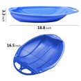 thumbnail image 2 of Jouet de Traîneau de Neige pour Enfants et Adultes, Glisseur de Sable, Disque, Planche de Ski, 2 of 5