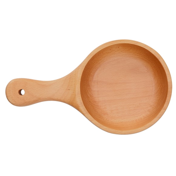 LAFGUR Salad Bowl, Natural Wood Wooden Bowl, Chips For Fruit Appetizer Salad