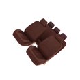 thumbnail image 4 of Wisewang Car Seat Covers Front Rear Seat Covers Headrest Protector for Minivan Coffee 9 pcs, 4 of 6