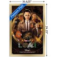 thumbnail image 2 of Marvel Loki - One Sheet Wall Poster, 14.725" x 22.375" Framed, 2 of 4