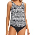 thumbnail image 4 of MesaSe Women Tankini Swimsuit Tummy Control Top With Shorts Two Piece Bathing Suit, 4 of 6