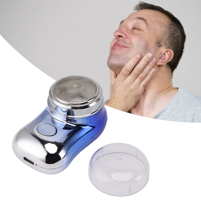 Mini Electric Shaver For Men Electric Beard Cutter Electric Beard Trimmer Super Small ElectricMini Beard Clippers For Travel Beard Shaving