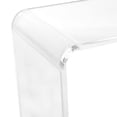 thumbnail image 4 of Take Me Home Furniture – Clear Acrylic Small Console Table, Modern Entryway Display Table (30" H x 30" W x 8" D), 4 of 4