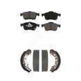 thumbnail image 1 of Transit Auto Front Rear Ceramic Brake Pads and Drum Shoes Kit for Car 2015-2021 Ram ProMaster City KCN-100766, 1 of 11