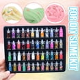 thumbnail image 2 of DEBGFS 48 Pcs Paillettes/glitter Remplissage Slime Doux Jouets pour Enfants Boue Bricolage Kit, 2 of 6