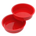 thumbnail image 1 of 8 Inch (About 20.3 cm)  Cake Pan-Silicone Mold for Baking Non-Stick and Quick Release Baking Pan, 1 of 8