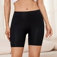 thumbnail image 2 of Womens High Waisted Boyshorts Underwear Seamless Full Coverage Boxer Briefs Long Leg Soft Underpants, 2 of 5