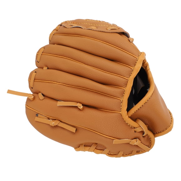 Gant de Baseball, Mitaine Professionnelle de Softball en Cuir PU pour Terrain Extérieur avec Prise et Confort Améliorés, pour Jeux d'Entraînement pour Adultes et Jeunes