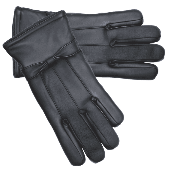 Winter Gloves with 3M Thinsulate-High Quality Leather - Unisex– Warm Winter Gloves-Size XL- Black- by North Gloves