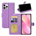 thumbnail image 1 of [PST] iPhone 14 Pro Max Wallet Case, Leather Magnetic Card Slot Wallet Folio Flip Case Cover, 1 of 7