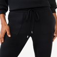 thumbnail image 4 of CHOK Women's Relaxed Fit Mid-Rise Ultimate ScubaKnit Pants with Pockets, Sizes XS-XXL, 4 of 5