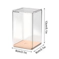 thumbnail image 2 of Saving Sale! Cameland 4 Pack Transparent Toy Figurine Figurine Storage Box, 2 of 6