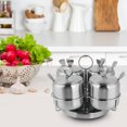 thumbnail image 1 of Stainless Steel Spice Jars Cover Jars, Storage Containers, For Salt For Kitchen Restaurant Spices, 1 of 8