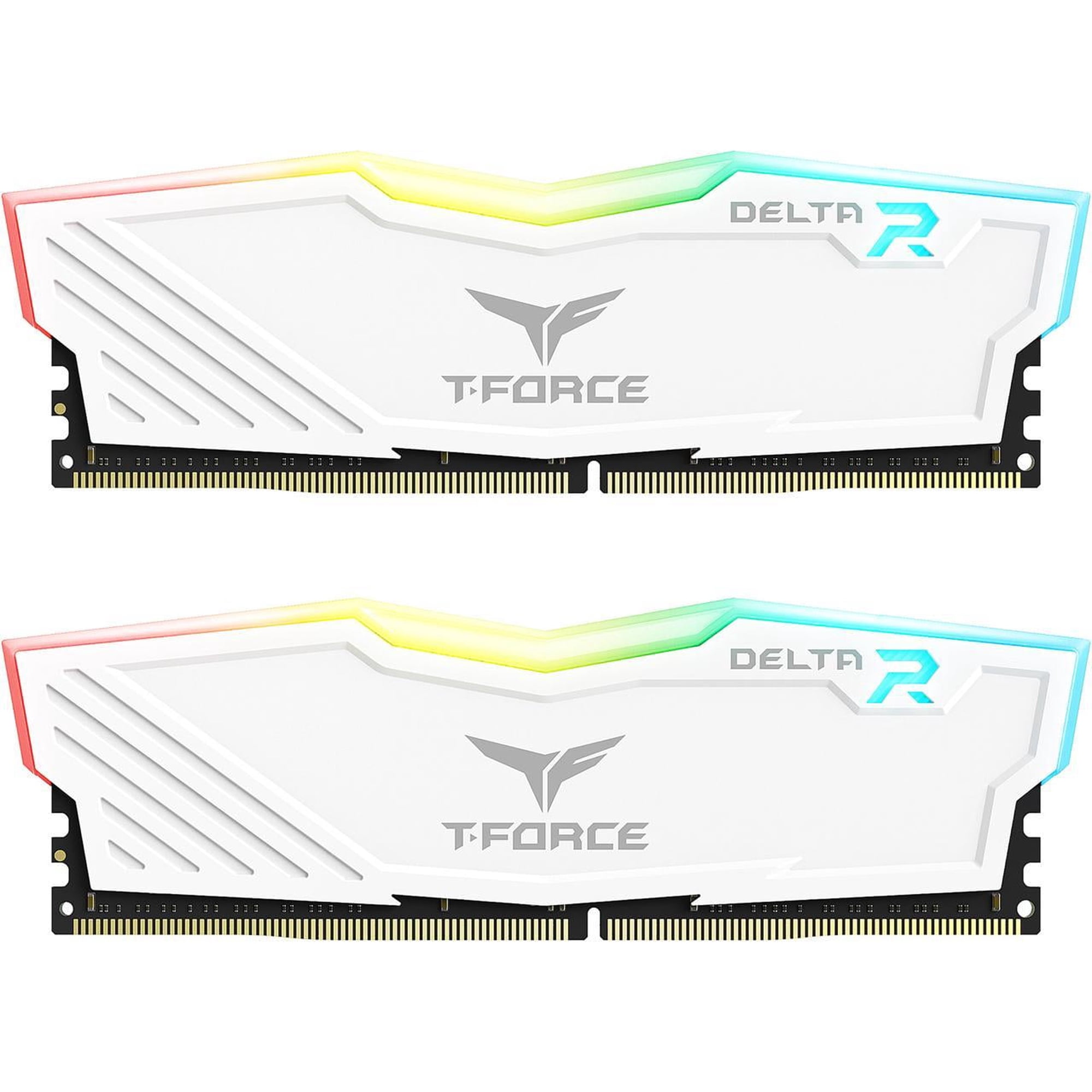DELTA RGB DDR4 3200MHz 16GB (8GBx2枚) Team T-Force Delta RGB 16GB (2 x 8GB) 288-Pin PC RAM DDR4 3200