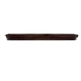 thumbnail image 1 of Roman 45" MDF Wood Veneer Mantel, 1 of 6