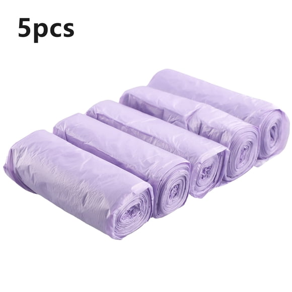 Bgsha 5 Pcs Portable Toilet Bags Outdoor Biodegradable Clean Bags Bags Waste Bags Portable Toilet Home Clean Composting Bag for Camping Home