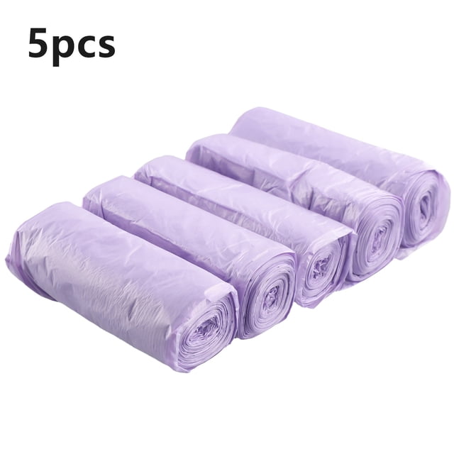 Mosiee 5Pcs Outdoor Camping Biodegradable Bags Pe Portable Toilet Home Clean Composting Biodegradable Bag For Outdoor Accessories