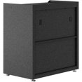 thumbnail image 4 of Manhattan Comfort 3GMCC Armoire de Rangement pour Outils de Garage en Acier Forteresse de 30 Pouces, Gris, 4 of 6