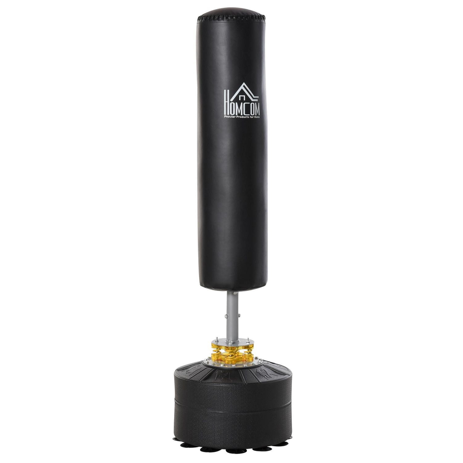 Soozier Stand de boxe pour sac de poing avec base remplissable, hauteur réglable
