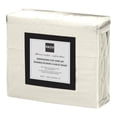 thumbnail image 4 of Safdie & Co. Sheet Set 4PC K Solid Ivory, 4 of 6