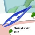 thumbnail image 2 of 3Pcs Disposable Tweezers Safety Beads Tweezer Clip Tool Toys Bead Model Building Craft Toy DIY Accessories Scissors Blue, 2 of 7
