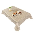 thumbnail image 3 of PEVA Film Composite Tablecloth Round Rectangular TV Cabinet Mat Square Coffee Table Cover Protector, 3 of 4