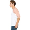 thumbnail image 2 of Bella + Canvas Chandail de Baseball Unisexe en Jersey à Manches 3/4 C3200, 2 of 3