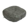 thumbnail image 2 of Maoww Coussin de Sol Rond Pouf Décoratif Gris Adultes Intérieur pour Balcon Extérieur Léger Gris, 2 of 6