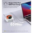 thumbnail image 4 of TAOHAI 170W USB C Charging Station Block for Apple Watch Charger Block, Game Consoles, Laptops, Iphone 15 Charging Block, 4 of 7