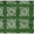 thumbnail image 5 of oneOone Cotton Poplin Twill Green Fabric Block Craft Projects Decor Fabric Printed By The Yard 56 Inch Wide, 5 of 5