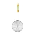 thumbnail image 1 of Stainless Steel Kitchen Strainer, Fine Mesh Skimmer for Cooking, Hot Pot Dumpling Scoop, Oil Filter Ladle, Long Handle Colander, 1 of 1