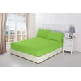 thumbnail image 1 of 700 Thread Count 100% Egyptian Cotton 3-Piece Fitted Sheet ( 1 Fitted Sheet + 2 Pillow Covers) 24 Inches Deep Pocket Size Solid Pattern, 1 of 5