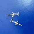 thumbnail image 3 of MasteelfCA 300Pcs Transparent Pushpins Map Push Tacks for School Home Office, 3 of 7
