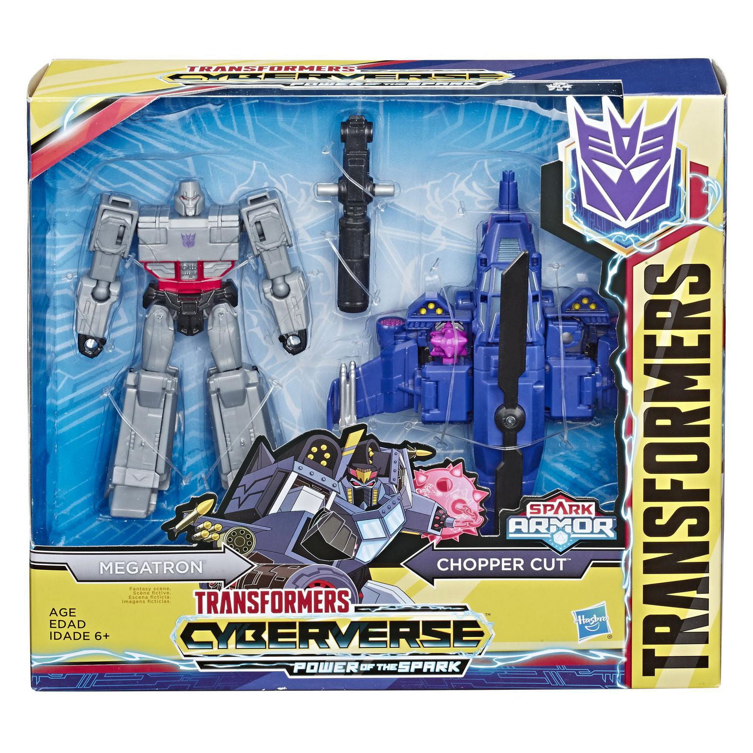Transformers Cyberverse Spark Armor, figurine Megatron