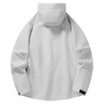 thumbnail image 4 of LOVZFMLL Jackets for Men's Outdoor Windproof And Waterproof Long Sleeved Hooded Jacket, 4 of 7