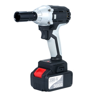 Amdohai Brushless Impact Wrench Cordless Electric Impact Wrench with 1/2in Chuck 4.0A Battery with Driver Impact Sockets