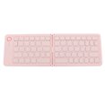 thumbnail image 1 of Foldable BT Keyboard,67 Keys Pocket Folding Keyboard with Stand Rechargeable Ultra Slim Folding Keyboard Magnetic Slim Universal Portable Cordless Keyboard for Phone Tablet Laptop, 1 of 7