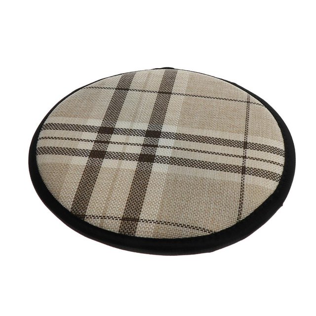 Ensemble de Salle à Manger Coussin pour Bureau et Maison Pd avec Rubans, Rond 25 cm