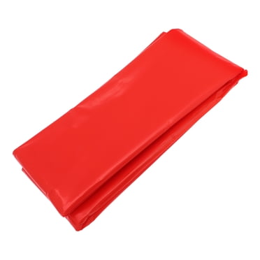 Minkissy 1Pcs Red Pe Mulch for Garden Weed Suppression and Soil Moisture Retention 295X47In