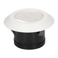 thumbnail image 1 of Round Air Vent, Light Weight  Louver Grille Cover Delicate  For Bathroom Office Kitchen 4in, 1 of 8