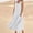 White, variant on Aqestyerly Women's Summer Dress Sleeveless V-Neck Solid Color Cotton Linen Long Casual Comfortable Lightweight Fashion Maxi Dress HWRETIE