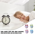 thumbnail image 3 of QualitChoice Réveil Cloche Cœur 3 Pouces Veilleuse Réveil Table Horloges Numériques Enfants Filles Chambre Dortoir Bureau à Domicile Vert 1ensemble, 3 of 6