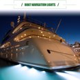 thumbnail image 2 of Unique Bargains Universal Interior Boat Navigation Lights, LED Marine Boat Lights for Pontoon Boat Small Boat, Metal ABS, Red Green Black Shell, 1 Set, 2 of 7
