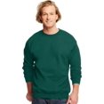 thumbnail image 3 of Hanes Ultimate Cotton Adult Crewneck Sweatshirt, L, Deep Forest, 3 of 3