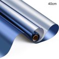 thumbnail image 1 of Window Film Privacy Reflective Mirror Film Removable Heat Insulation Stick, Blue Silver, 40CM x 200CM, 1 of 8