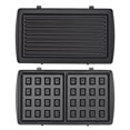 thumbnail image 4 of Riwcyla Multifunctional Electric Breakfast Maker Stainless Steel Sandwich Waffle Panini Steak Baking Machine, 4 of 6