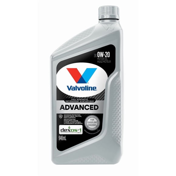 Valvoline Advanced Full Synthetic 0W20 Motor Oil