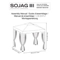 thumbnail image 3 of Sojag, abri soleil Roma 10 pi x 10 pi, 3 of 8